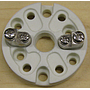 Terminal Block - Ceramic - 2 position w/ center hole